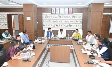 गोवा के मंत्री डॉ. रमेश तावड़कर ने देखी छत्तीसगढ़ की जनजातीय गौरव की झलक