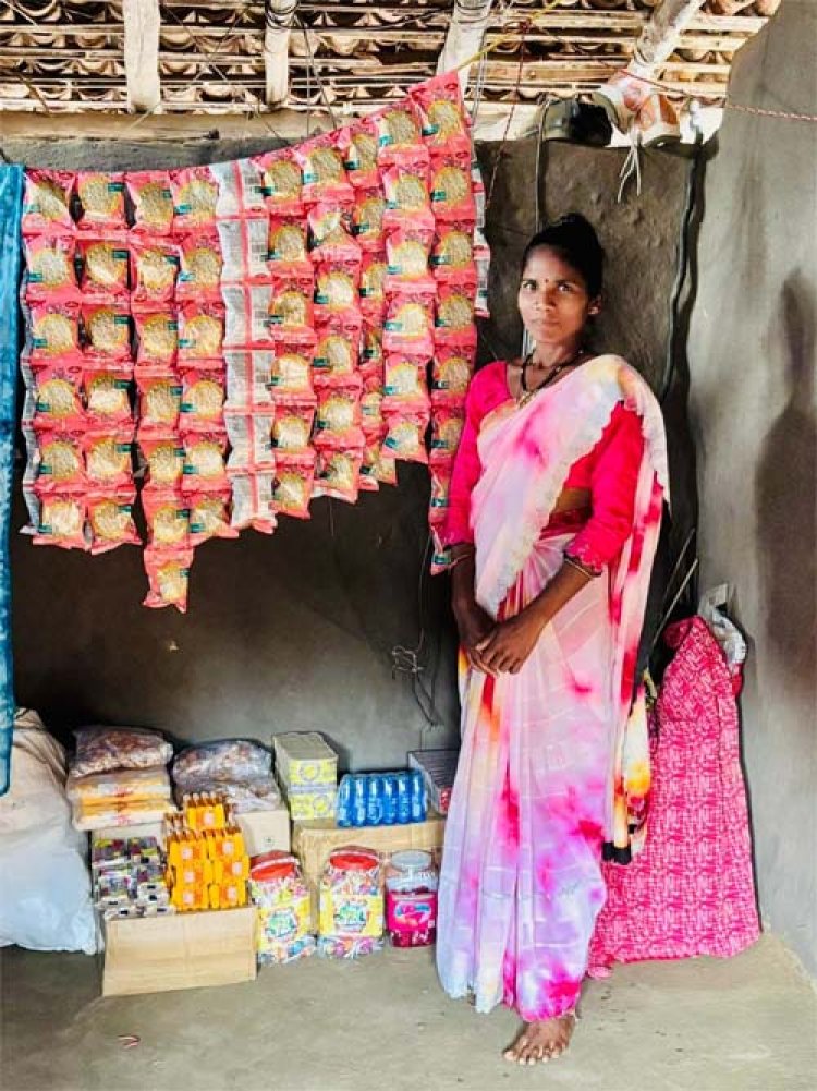 नक्सलगढ़ रहे गोगुण्डा में आत्मनिर्भरता की नई शुरुआत, बिहान योजना से बदली तस्वीर