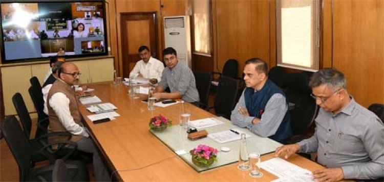 इंटर-स्टेट ट्रांसमिशन परियोजनाओं के समयबद्ध क्रियान्वयन के मुख्य सचिव ने दिए निर्देश