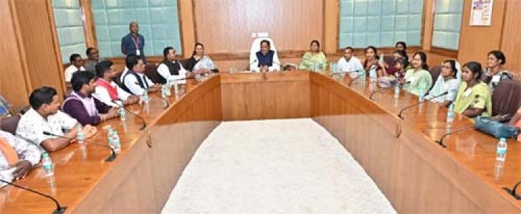 ग्रामीण विकास में सरपंचों की है महत्वपूर्ण भूमिका: मुख्यमंत्री विष्णु देव साय