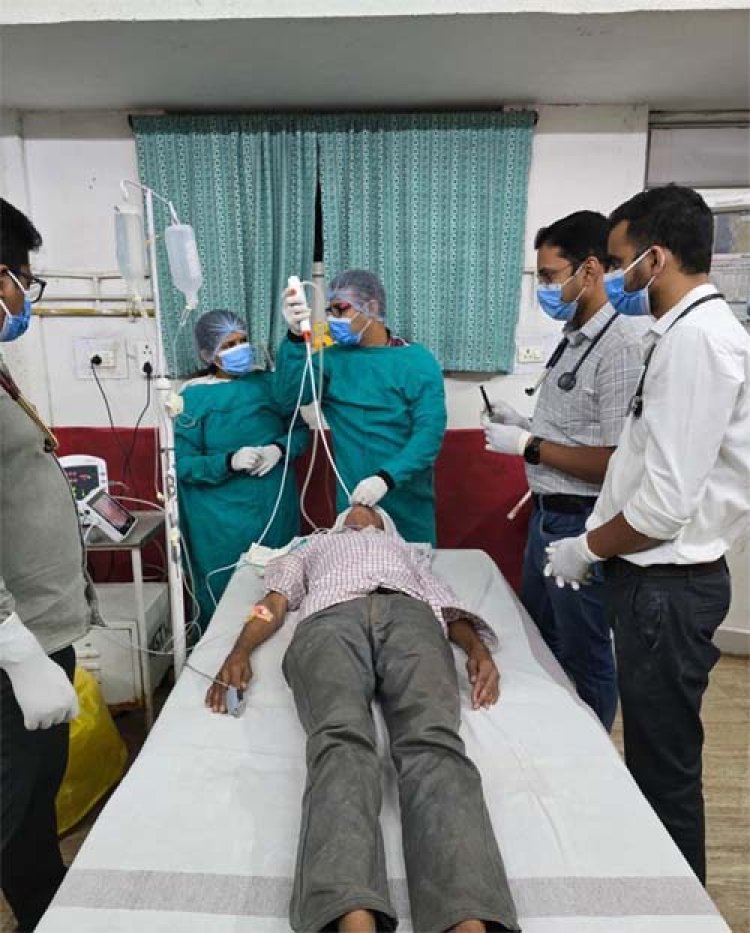 सिम्स में जटिल टीबी मरीज का सफल उपचार, आधुनिक जांच से हुआ सही निदान