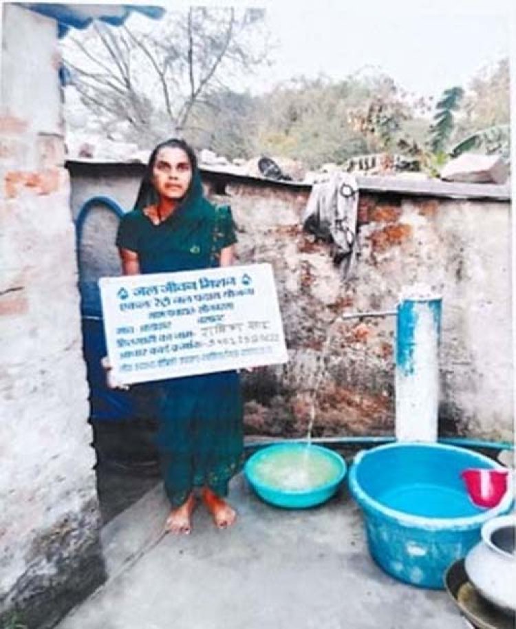 नल का जल बना सहारा, राधिका की बदली जिंदगी