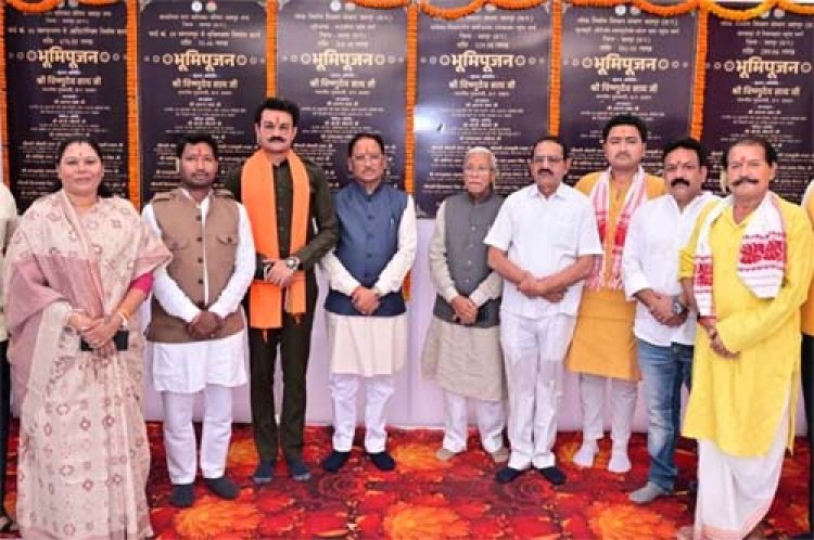 जशपुर को विकास की नई सौगात : मुख्यमंत्री विष्णु देव साय ने 19.51 करोड़ के 6 विकास कार्यों का किया भूमिपूजन