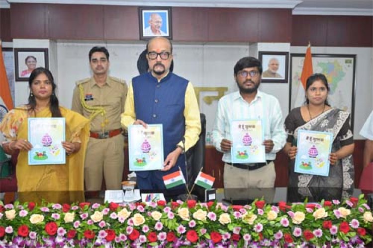 राज्यपाल डेका से धमतरी के सुदूर वनांचल क्षेत्र के प्रतिभाशाली बच्चों ने की आत्मीय मुलाकात