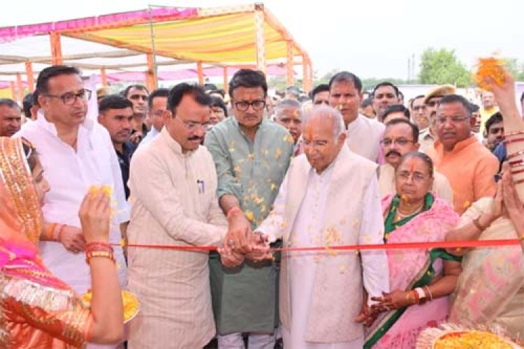उप मुख्यमंत्री बैरवा ने चूरू जिले के तारानगर में नवनिर्मित भवन किया लोकार्पण