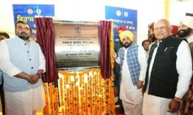 CM भगवंत सिंह मान ने फाजिल्का में 300 नई और 350  किमी सड़कों के नवीनीकरण का भी शिलान्यास किया