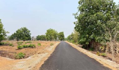 पोलमपल्ली से अरलमपल्ली सड़क बनने से खुश है ग्रामीण, नक्सल गढ़ में विकास की नई जीत