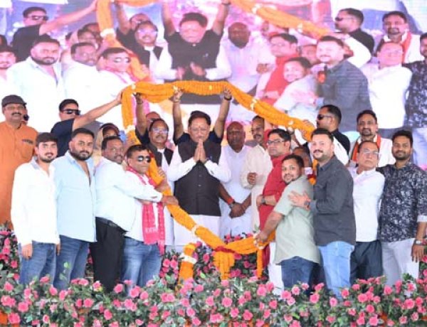 मुख्यमंत्री विष्णु देव साय ने सरगुजा जिले के लुंड्रा में 280 करोड़ से अधिक के कार्यों का किया लोकार्पण एवं शिलान्यास