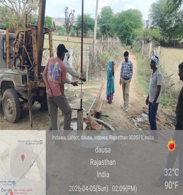मुख्यमंत्री भजनलाल शर्मा के निर्देश पर प्रदेशभर में हैंडपंपों को किया गया दुरुस्त