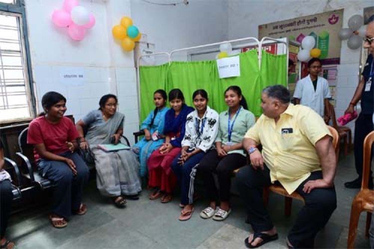 स्वस्थ बेटियां, सक्षम बेटियां: छत्तीसगढ़ में एचपीवी टीकाकरण अभियान का शुभारंभ