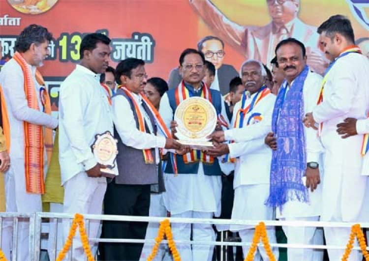 समाज में न्याय और समानता की प्रेरणा देता रहेगा बाबा साहेब का जीवन : मुख्यमंत्री