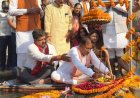 जलेश्वर महादेव धाम में मुख्यमंत्री विष्णुदेव साय ने किया जलाभिषेक: प्रदेश की सुख-समृद्धि की कामना की