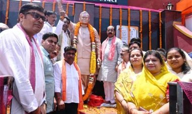 उप मुख्यमंत्री अरुण साव ने अटलजी की मूर्ति का किया अनावरण