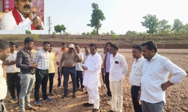 उप मुख्यमंत्री विजय शर्मा के विशेष प्रयासों से कबीरधाम में 52-52 लाख रुपए की लागत से हो रहा मिनी स्टेडियम का निर्माण