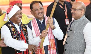 लाल किला मैदान से गूंजा जनजातीय गौरव का स्वर