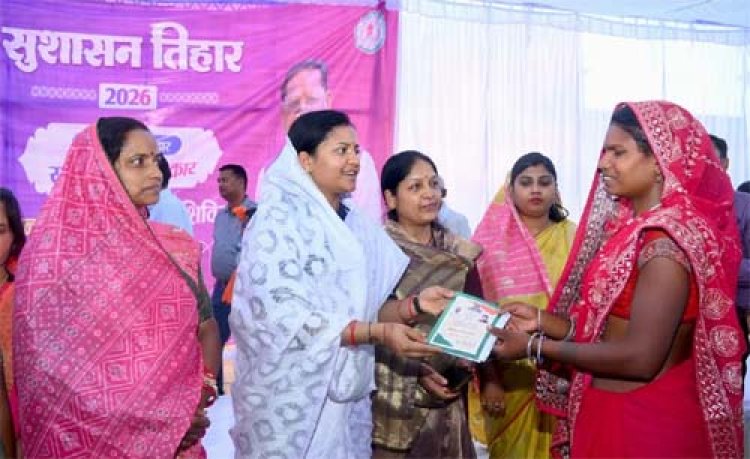 “गांव-गांव में सुशासन की दस्तक: मौके पर समाधान, जनता में विश्वास”: मंत्री लक्ष्मी राजवाड़े