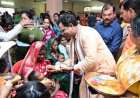 हितग्राहियों को बांटे गए आयुष्मान कार्ड व प्रमाण पत्र; कलेक्टर ने दिलाई बाल विवाह मुक्त जिला बनाने की शपथ