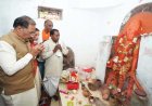 मुख्यमंत्री विष्णुदेव साय ने ऐतिहासिक चतुर्भुज विष्णु मंदिर में की पूजा-अर्चना, प्रदेश की सुख-समृद्धि की कामना