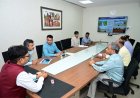 नवा रायपुर को हरित एवं पर्यावरण अनुकूल बनाने के लिए वृक्षारोपण कार्यों की हुई समीक्षा