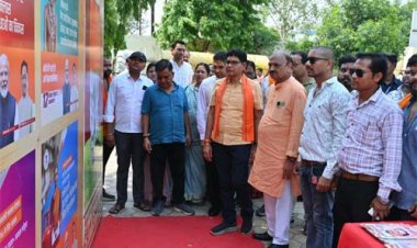 मोदी सरकार के 12 वर्ष ऐतिहासिक, देश को मिली नई दशा और दिशा: राजस्व मंत्री टंक राम वर्मा