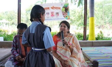 बच्चों के अधिकारों और सुरक्षा के लिए गांव-गांव पहुंच रही बाल चौपाल