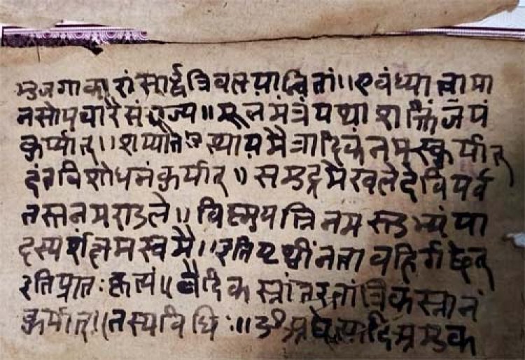 कबीरधाम में मिला इतिहास का अनमोल खजाना- 375 वर्ष पुरानी तालपत्र पांडुलिपि सहित 38 दुर्लभ दस्तावेज चिन्हित