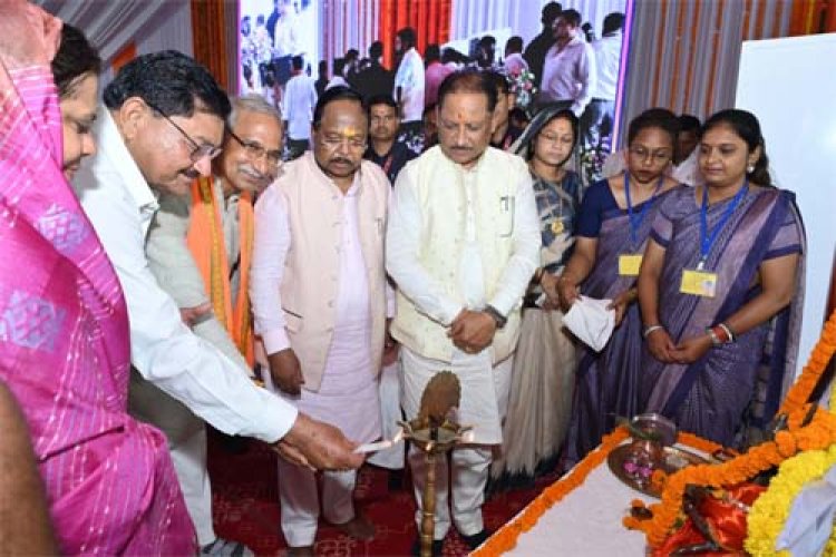 मुख्यमंत्री विष्णुदेव साय ने गरियाबंद को दी 603 करोड़ रुपये से अधिक के विकास कार्यों की सौगात