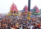 ପ୍ରତିକୂଳ ପାଗ ସତ୍ତ୍ୱେ ସୁରୁଖୁରୁରେ ଅନୁଷ୍ଠିତ ହେଲା ବିଶ୍ୱ ପ୍ରସିଦ୍ଧ ରଥଯାତ୍ରା ୨୦୨୬