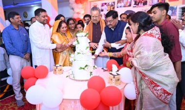 रिमझिम फुहारों के बीच सादगी और आत्मीयता से मना खाद्य मंत्री दयालदास बघेल का जन्मोत्सव