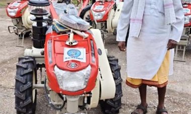 डीएमएफ योजना से किसानों को मिली आधुनिक खेती की सौगात