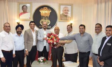 राज्यपाल डेका से निजी विश्वविद्यालयों के पदाधिकारियों ने की भेंट