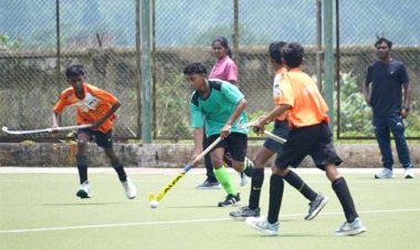जशपुर में 26वीं राज्य स्तरीय शालेय हॉकी प्रतियोगिता का भव्य शुभारंभ