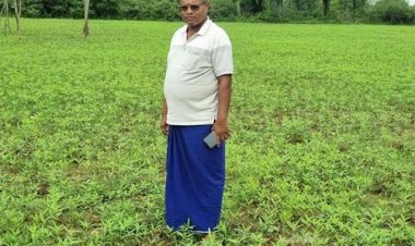 धान से आगे बढ़कर सन की खेती अपनाने वाले किसान सुखदेव सिदार बने फसल विविधीकरण की मिसाल