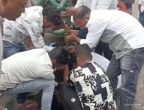 सीवरेज चेंबर में सफाई करने उतरे कर्मी की मौत,बचाने उतरे दो बेहोश हुए