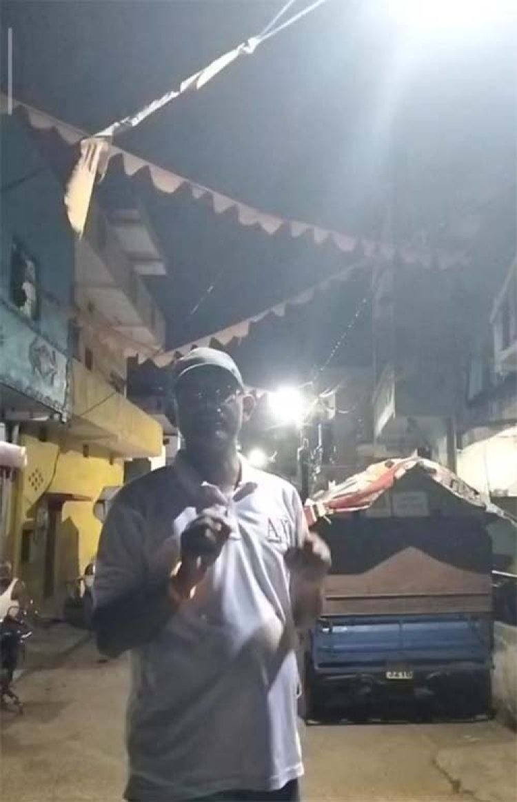 सीएम हेल्पलाइन 1076 से लौटी रोशनी, संतोषी नगर की बंद स्ट्रीट लाइटें हुईं चालू