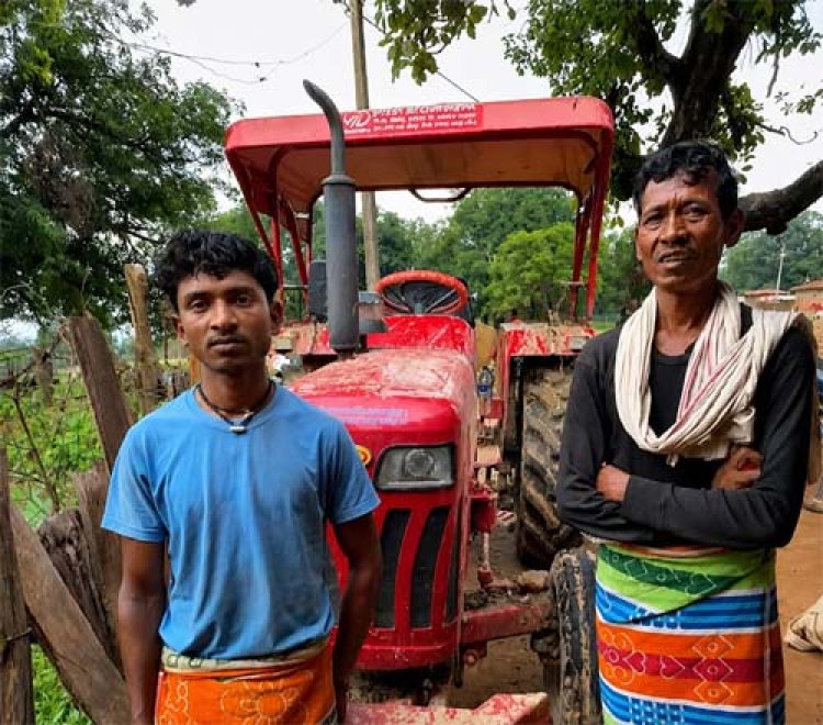 कृषक उन्नति योजना से मिली नई उड़ान, बोनस राशि से खरीदा ट्रैक्टर