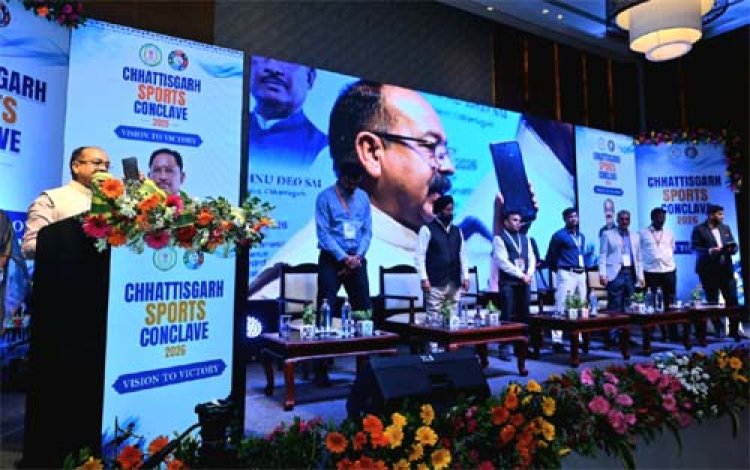 ग्लासगो कॉमनवेल्थ गेम्स में सिल्वर मेडल जीतने वाली ज्ञानेश्वरी यादव की सफलता को स्पोर्ट्स कॉन्क्लेव में किया गया रेखांकित
