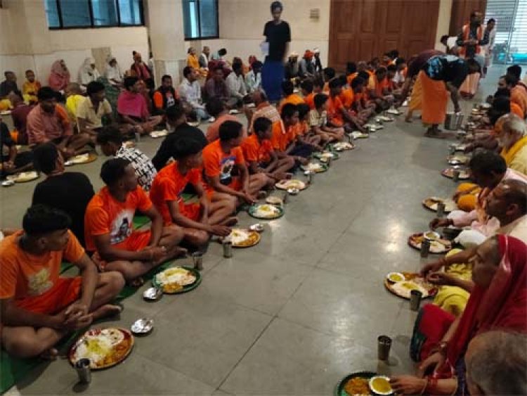 उप मुख्यमंत्री विजय शर्मा की पहल पर कावड़ यात्रियों के लिए निःशुल्क भोजन, विश्राम और सेवा की व्यवस्था