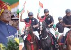 घुड़सवारों के साहस, महिला बैग पाईपर बैंड की लय और श्वान दल के रोमांचक प्रदर्शन से सजा स्वतंत्रता दिवस समारोह
