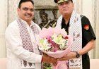 मुख्यमंत्री भजनलाल शर्मा से थल सेनाध्यक्ष जनरल धीरज सेठ पीवीएसएम, यूवाईएसएम, एवीएसएम ने मुलाकात की