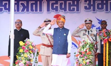 नक्सलवाद से मुक्त छत्तीसगढ़ अब शांति, विकास और समृद्धि की नई यात्रा पर : मुख्यमंत्री विष्णु देव साय