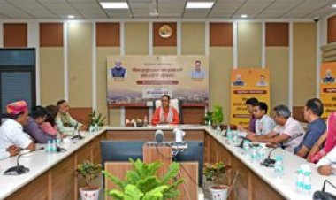 मुख्यमंत्री भजनलाल शर्मा ने किया पीएम कुसुम योजना के लाभार्थी किसानों से संवाद