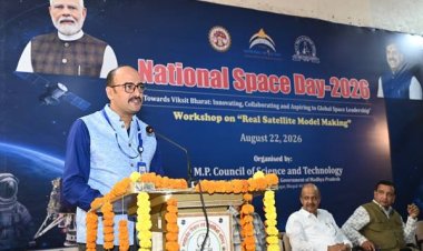 अंतरिक्ष विज्ञान का अंतिम उद्देश्य समाज के बेहतर भविष्य का निर्माण : वैज्ञानिक त्रिवेदी