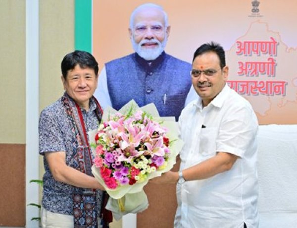 मुख्यमंत्री भजनलाल शर्मा की जापानी प्रतिनिधिमंडल के साथ बैठक