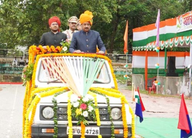 सुकमा में 80वें स्वतंत्रता दिवस का जश्न