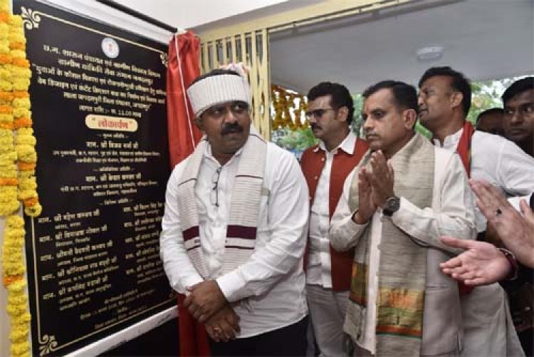 बस्तर क्रिएटर हब स्टूडियो का उप मुख्यमंत्री हर्षोल्लास विजय शर्मा ने किया शुभारंभ