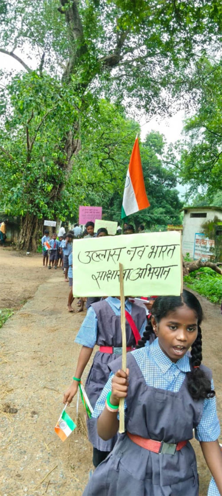 स्वतंत्रता दिवस पर गूंजा साक्षरता का संदेश, उल्लास महा-चौपाल में संस्थाओं ने निभाई सहभागिता