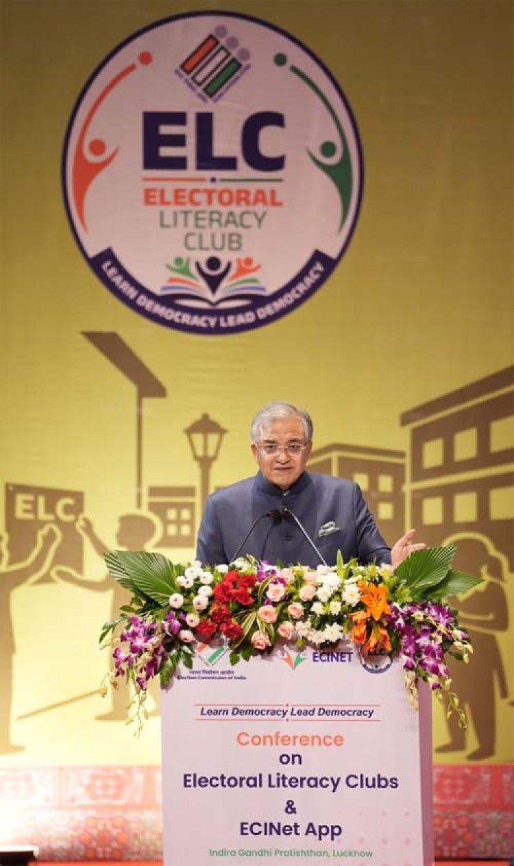 विद्यार्थी विश्व के सबसे बड़े लोकतंत्र का भविष्य हैं : मुख्य चुनाव आयुक्त ज्ञानेश कुमार