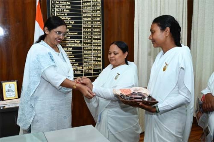 रक्षाबंधन पर ब्रह्माकुमारी बहनों ने दिया शांति, पवित्रता और सद्भाव का संदेश
