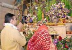 मुख्यमंत्री भजनलाल शर्मा ने श्रीकृष्ण जन्माष्टमी पर किए मंदिर दर्शन,